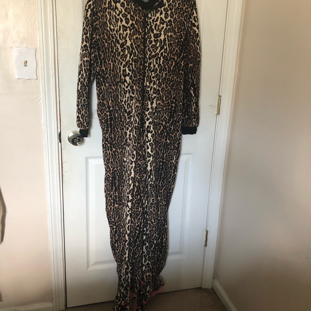 Kitty Onesie Cheetah Print
